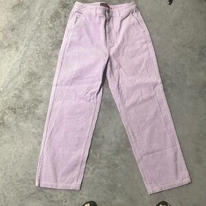 Lavender Corduroy Women's Pants